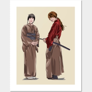 Kenshin x Kaoru Posters and Art